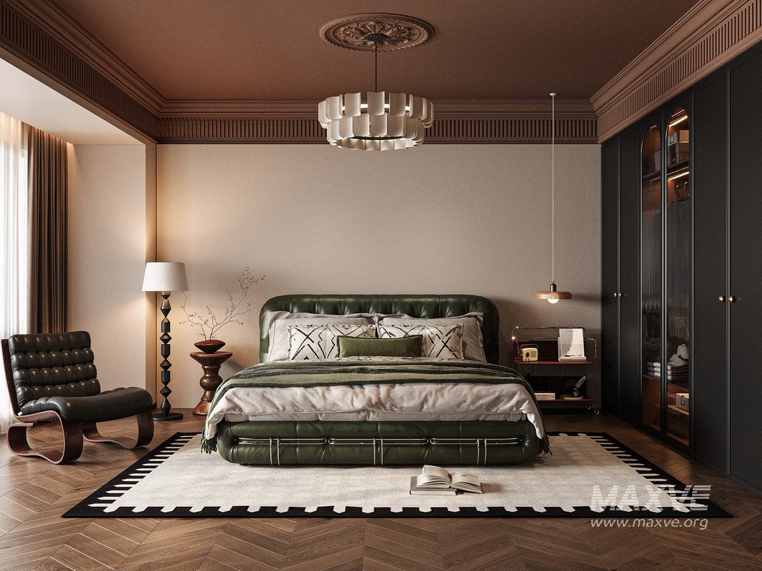 Modern bedroom - Image 1