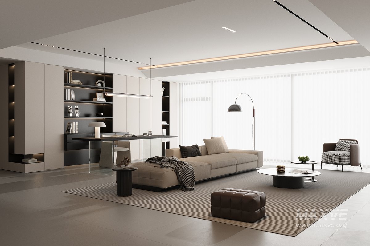 Modern living room - Image 1