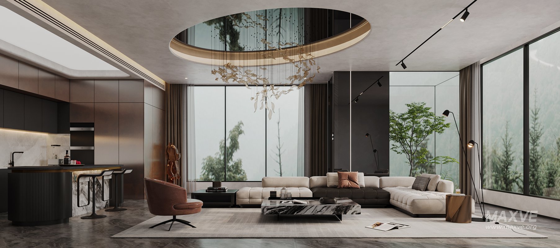 Modern living room - Image 1