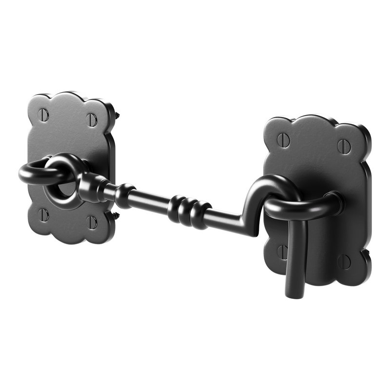 Black Door Latch Lock - Image 9