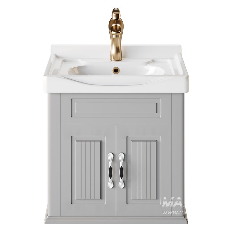 Adeline Large Wall Mounted Cabinet Vanity Bathroom Sink - Image 9