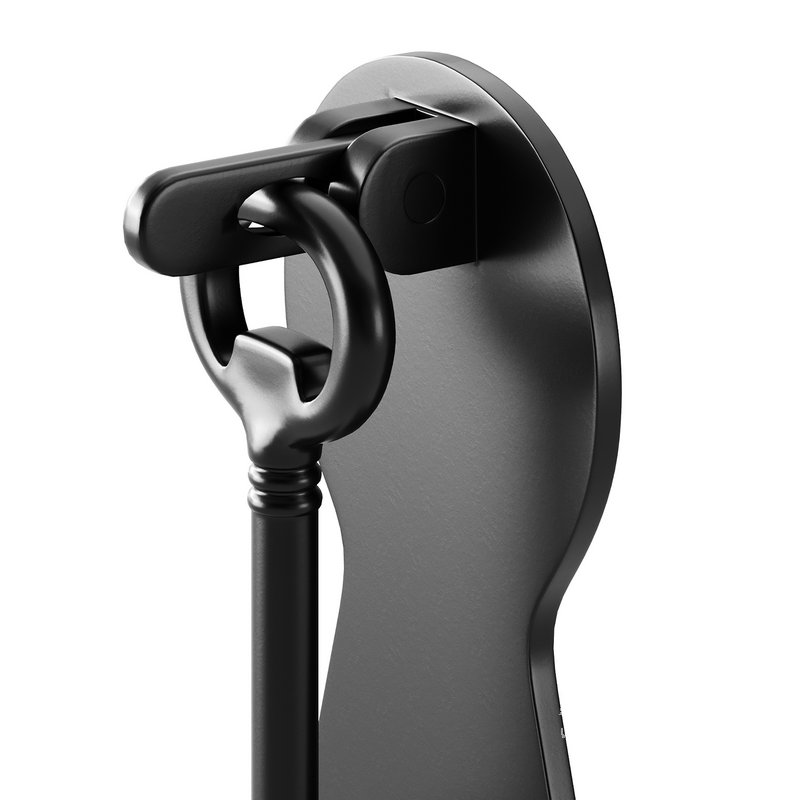 Door Knocker Black Cast Iron Key - Image 9