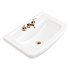 Vega Small Wall Mounted Bathroom Vessel Sink - Thumbnail 7