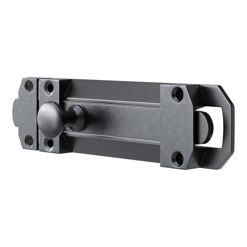 Brass Slide Bolt Door Latch - Image 8