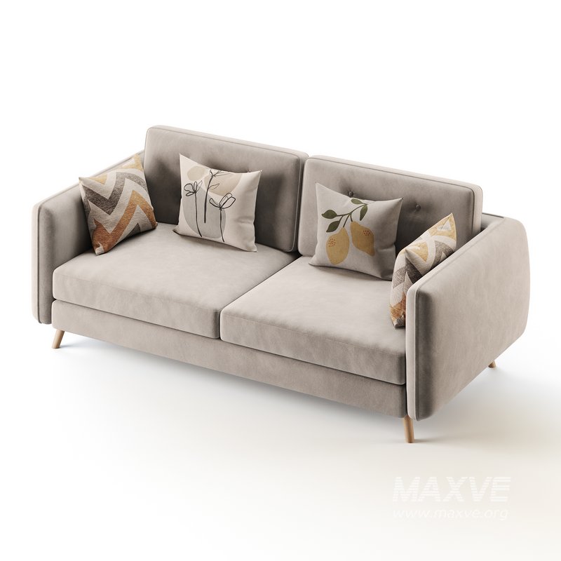 Contemporary Modern Grey 3-seater Sofa - Image 10