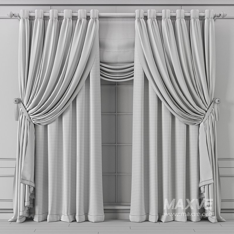 curtains with tulle overlay 14 - Image 3