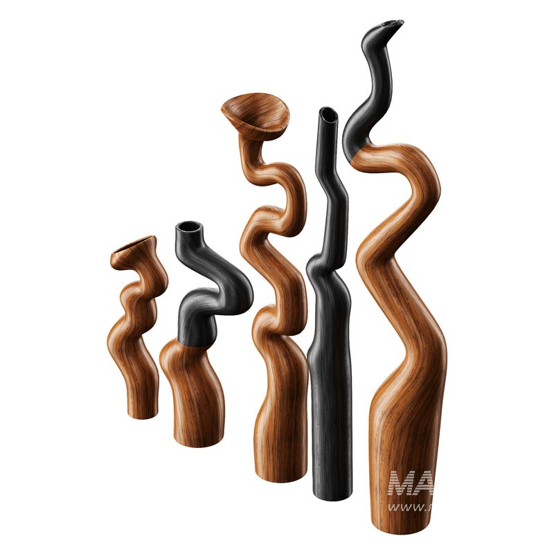 Wooden Vase - Image 5