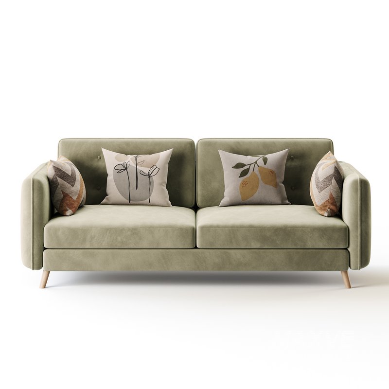 Contemporary Modern Grey 3-seater Sofa - Image 13