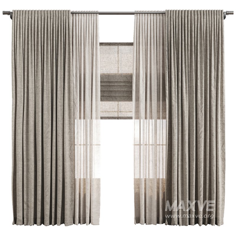Curtain with Roman 48 - Image 1