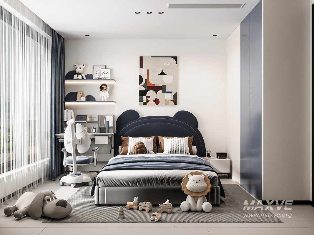 Modern bedroom - Image 1