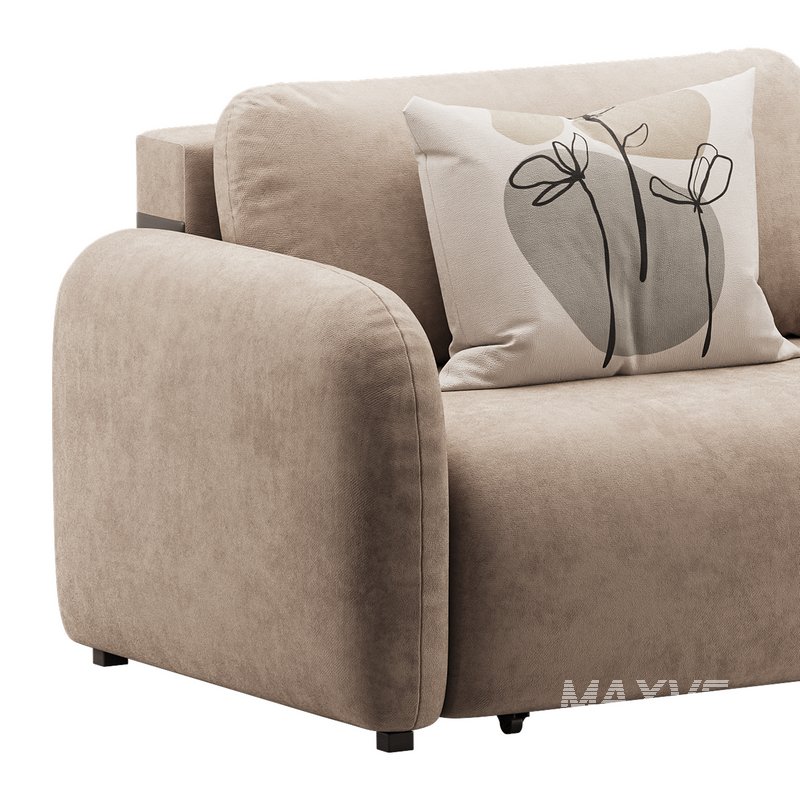 Sofa Lavi Velvet Beige - Image 10
