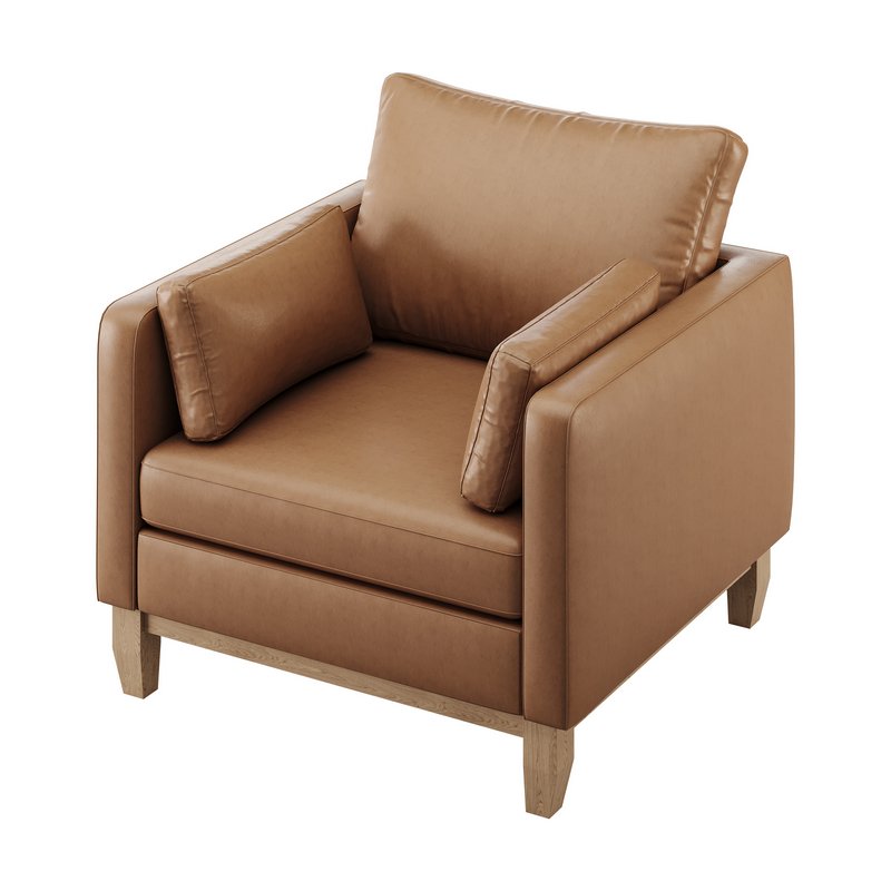 Modern Farmhouse Loose Pillow Armchair - Image 6