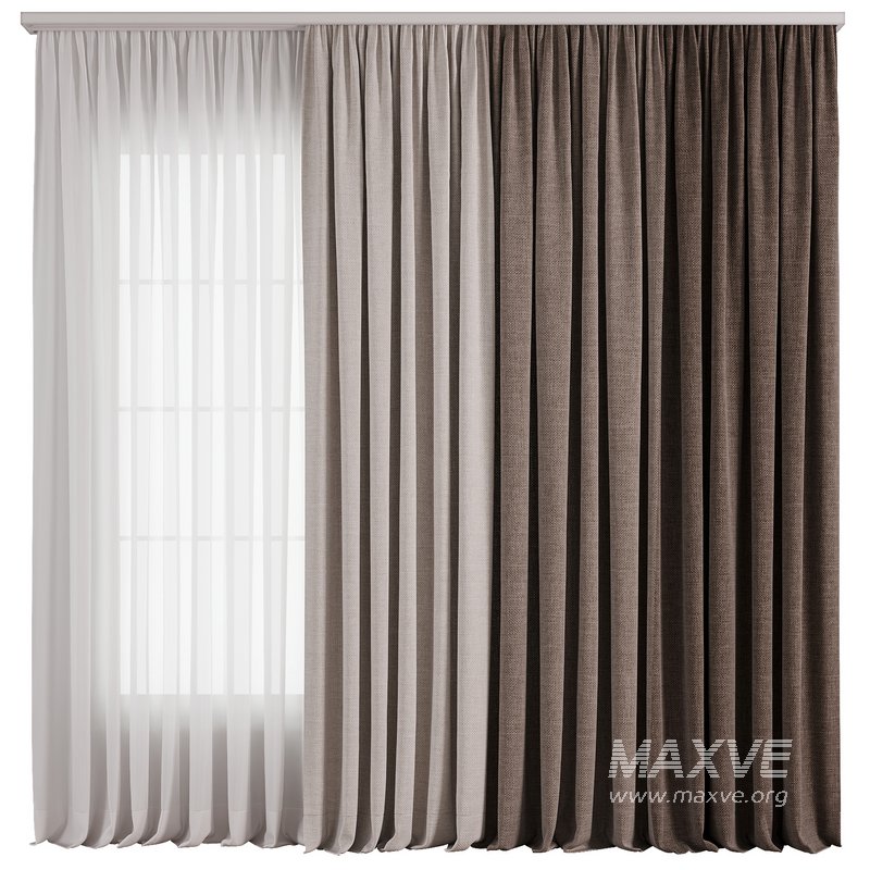 Curtain with tulle 34 - Image 2