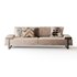Full Grain Cow Leather Upholstered Sofa - Thumbnail 7