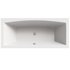 Acrylic bathtub Ravak Formy 02 180×80 cm with legs white gloss - Thumbnail 3