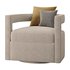 Kennedy Velvet Swivel Chair - Thumbnail 6