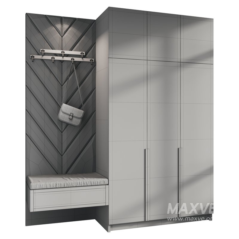 Hallway area with a minimalistic hanger 6 - Image 14