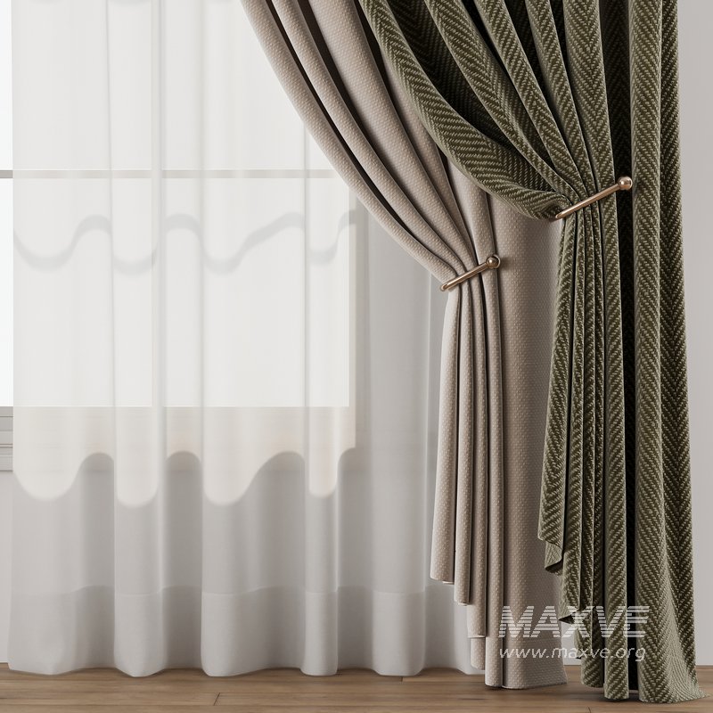 Curtain with tulle 38 - Image 3