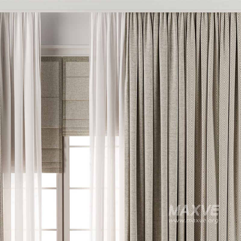 Curtain with tulle 46 - Image 4