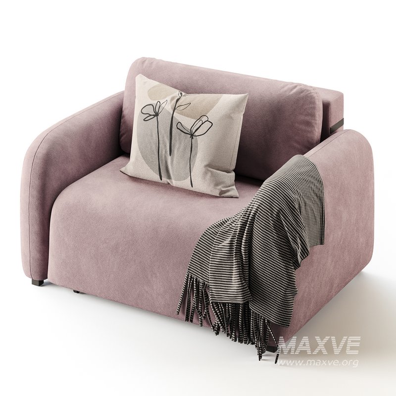 Sofa Lavi Velvet Beige - Image 6