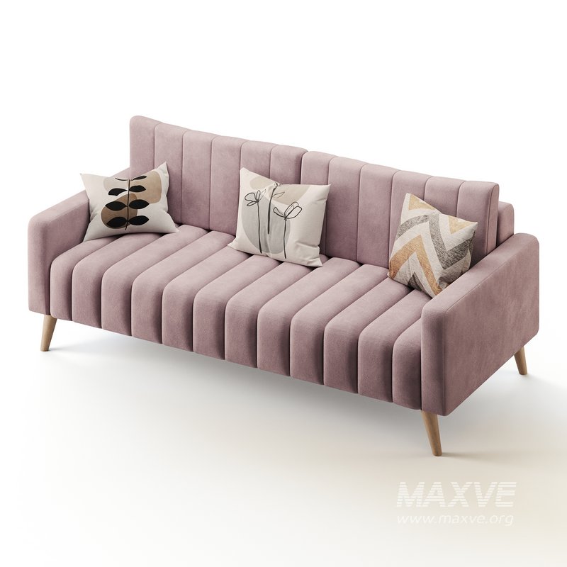 Sofa Markful Velvet Grey - Image 13