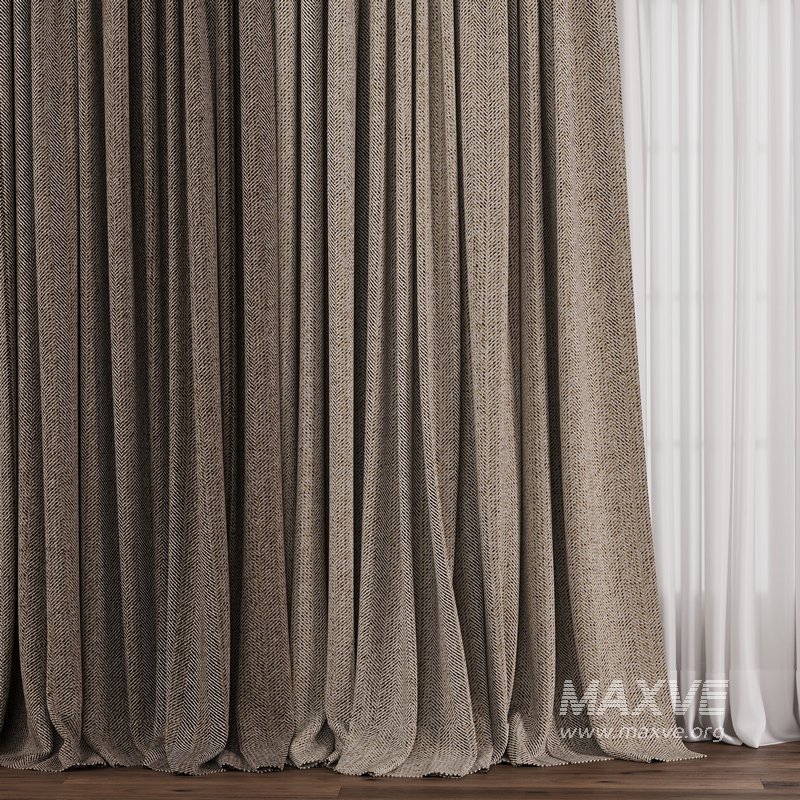 Curtain with tulle 39 - Image 3