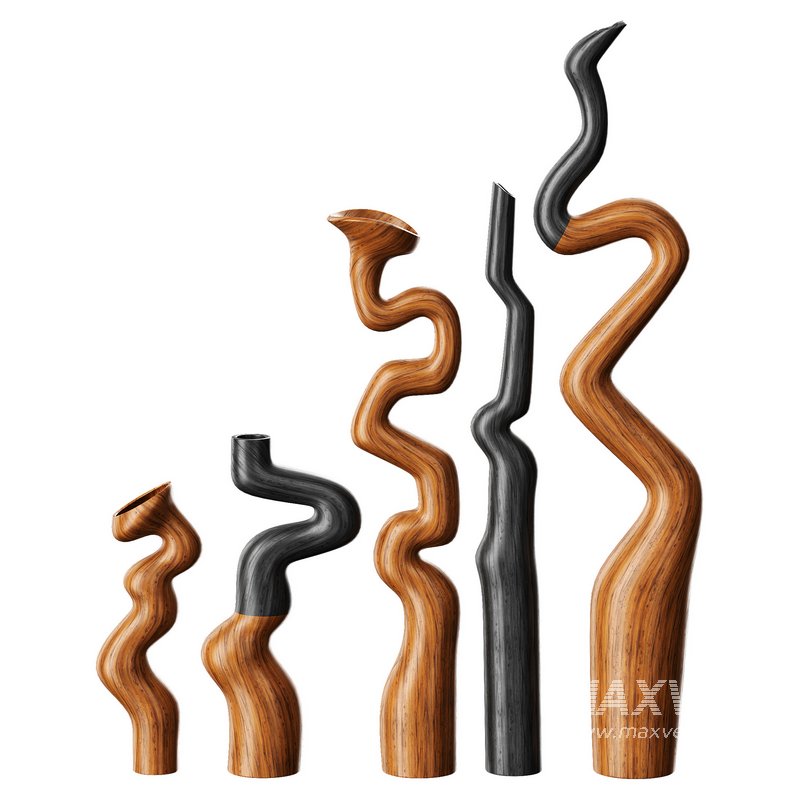 Wooden Vase - Image 2