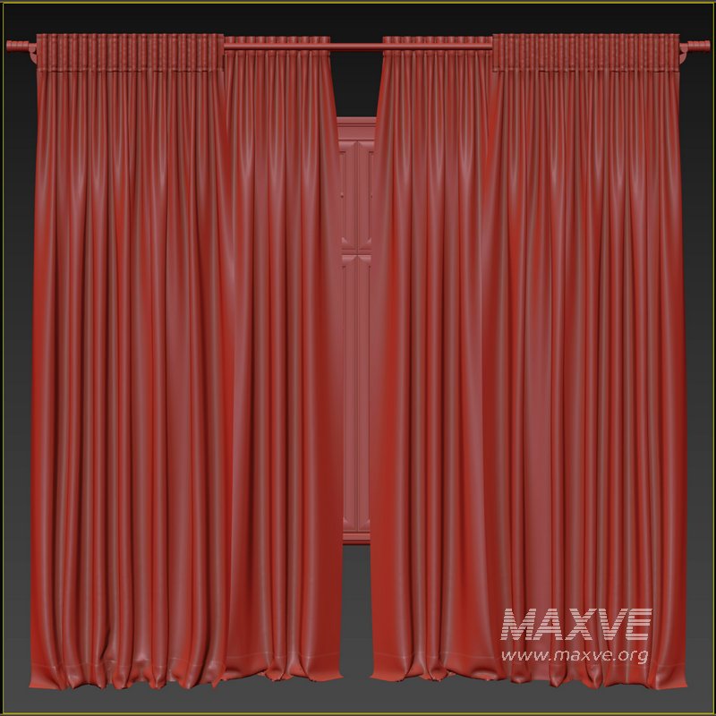 Curtain with tulle fabric 22 - Image 5