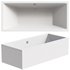 Acrylic bathtub Vagnerplast Cavallo 180×80 cm with legs ultra white - Thumbnail 1