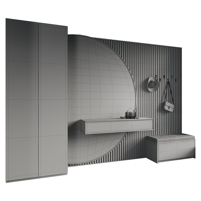 Hallway area with a minimalistic hanger 5 - Image 14