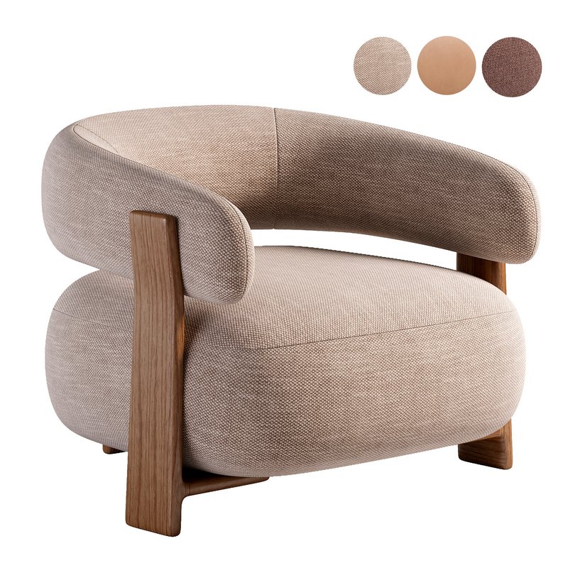 Kave Home Fauteuil Granite Armchair - Image 5