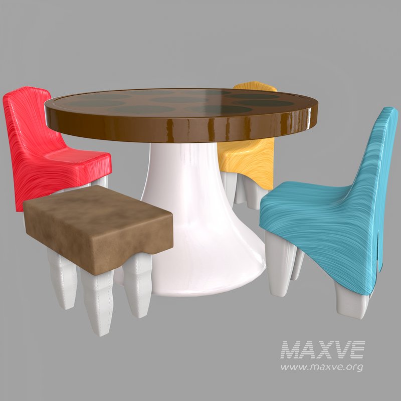 children table and chair - Image 3