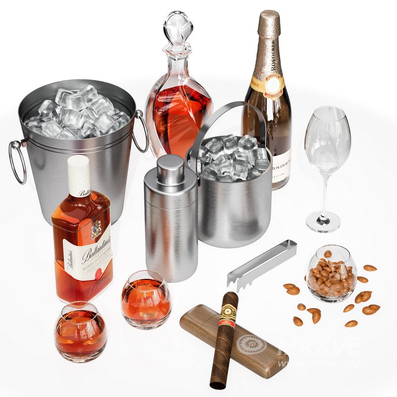 whiskey and champagne cocktail 2 - Image 2