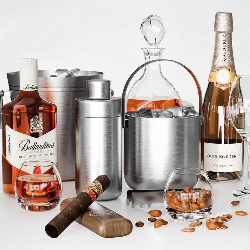 whiskey and champagne cocktail 2 - Image 3