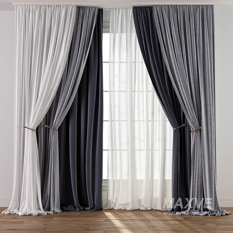 Curtain with tulle 30 - Image 3