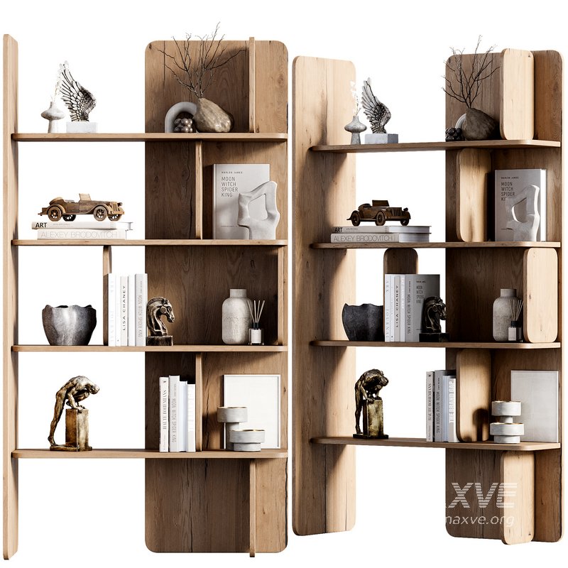 Shelves Decorative – Rack Set 17 - Image 1
