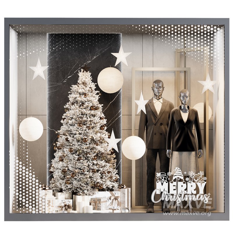 New Year showcase of the clothing shop 03 - Image 3