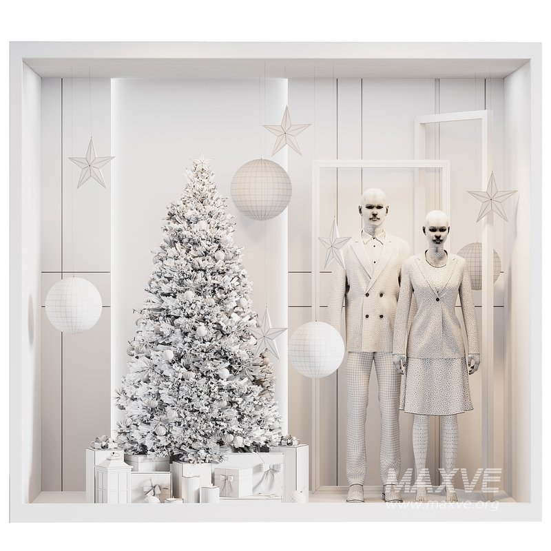 New Year showcase of the clothing shop 03 - Image 4