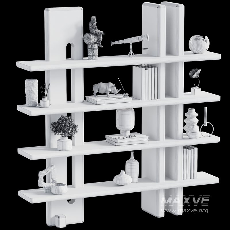 Shelves Decorative – Rack Set 18 - Image 4