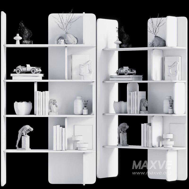 Shelves Decorative – Rack Set 17 - Image 3