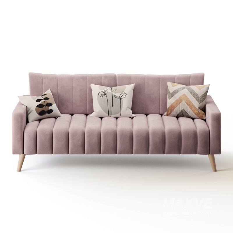 Sofa Markful Velvet Grey - Image 10