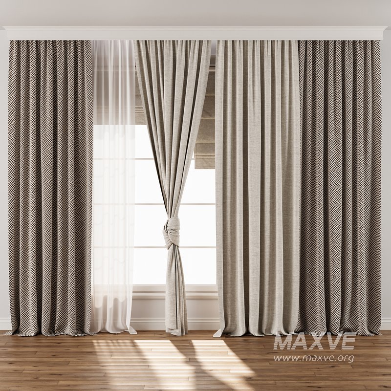 Curtain with tulle 51 - Image 2