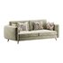 Contemporary Modern Grey 3-seater Sofa - Thumbnail 3