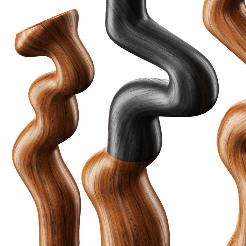 Wooden Vase - Image 1