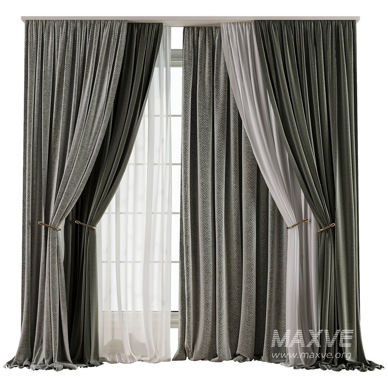 Curtain with tulle 30 - Image 2
