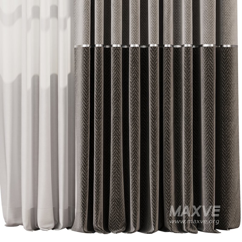 Curtain with tulle 59 - Image 4