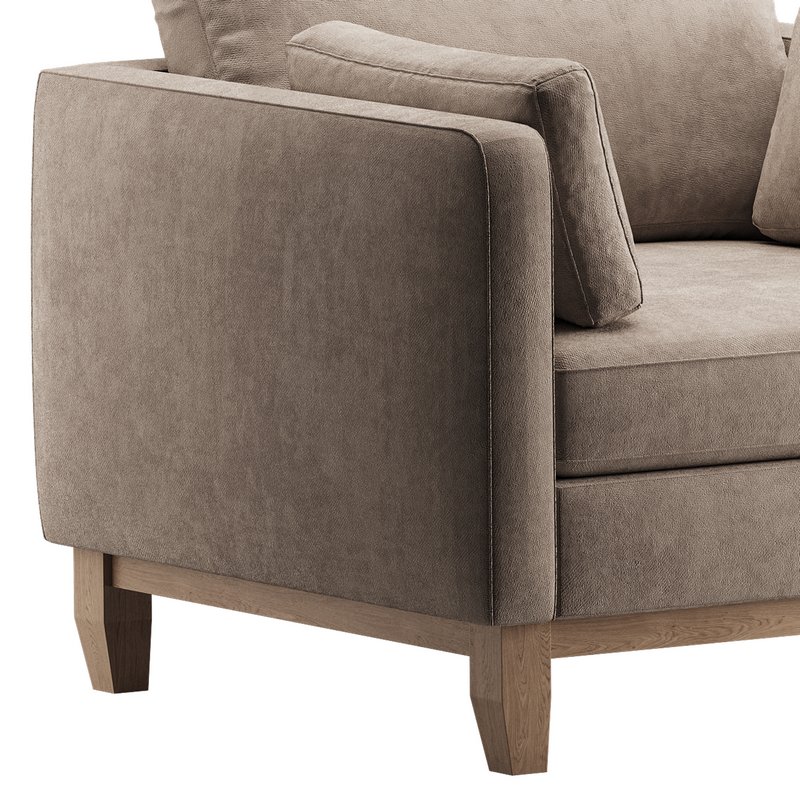 Modern Farmhouse Loose Pillow Armchair - Image 12
