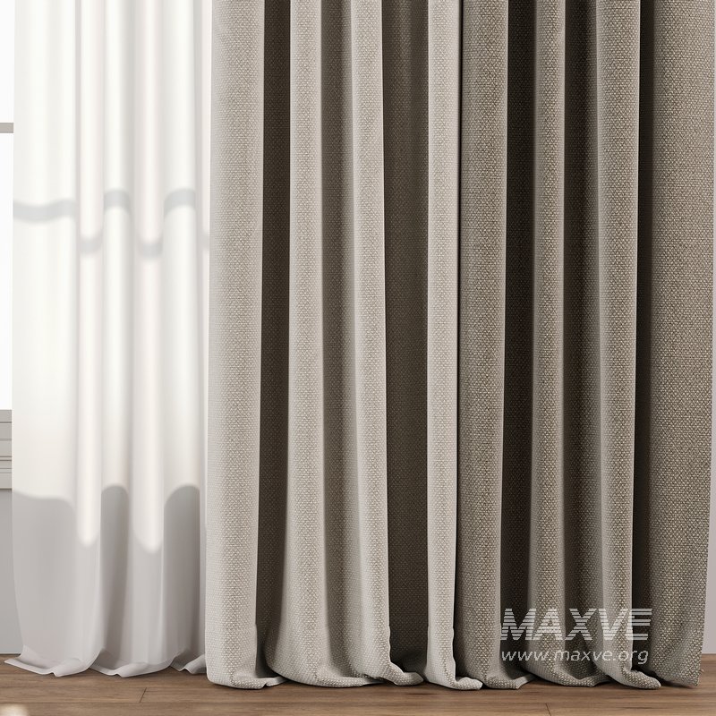 Curtain with tulle 43 - Image 3