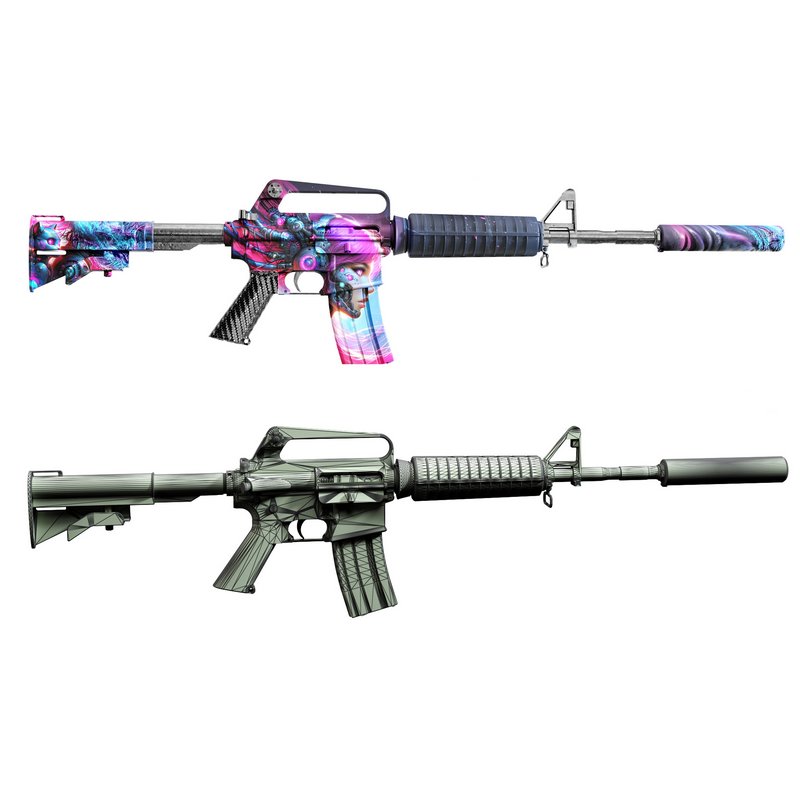 M4A1 gun for csgo 2 workshope - Image 3