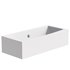 Acrylic bathtub Ravak Formy 02 180×80 cm with legs white gloss - Thumbnail 2